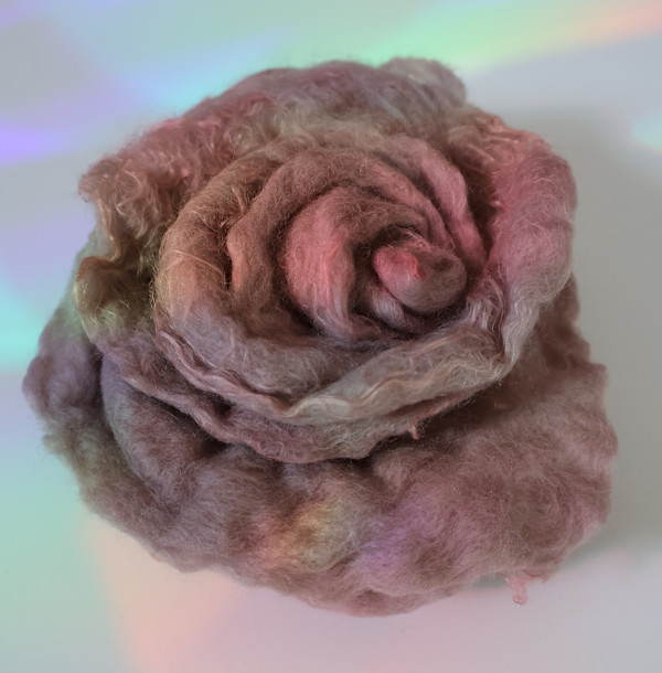 Mauve Rosy by Andrea Dupree