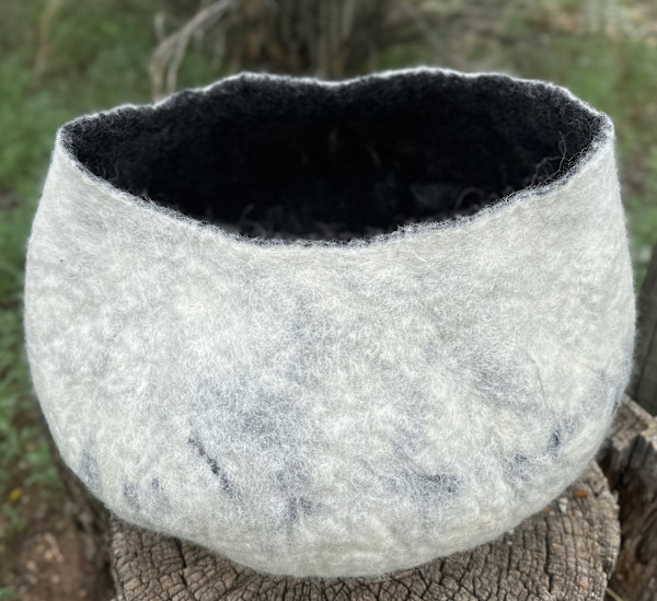 Large Wool Vessel by Andrea Dupree