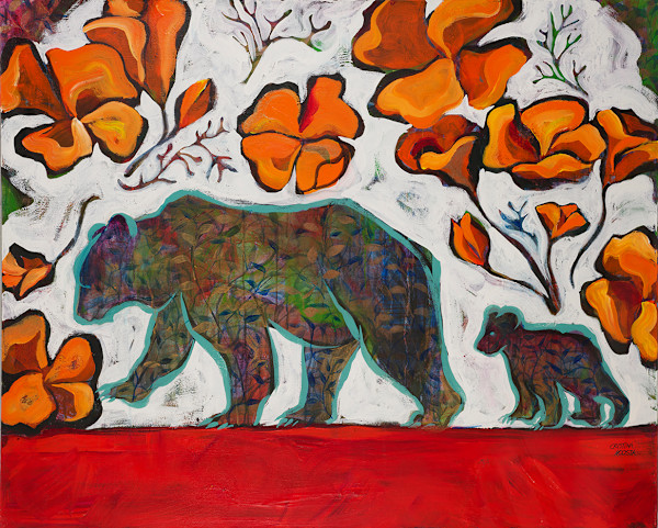 Gold State Mama Bear by Cristina Acosta, Image 1.