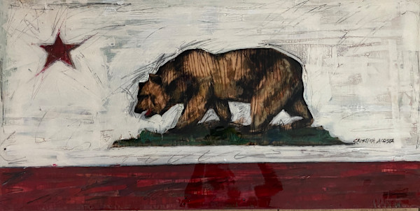California Bear Flag by Cristina Acosta, Image 1.