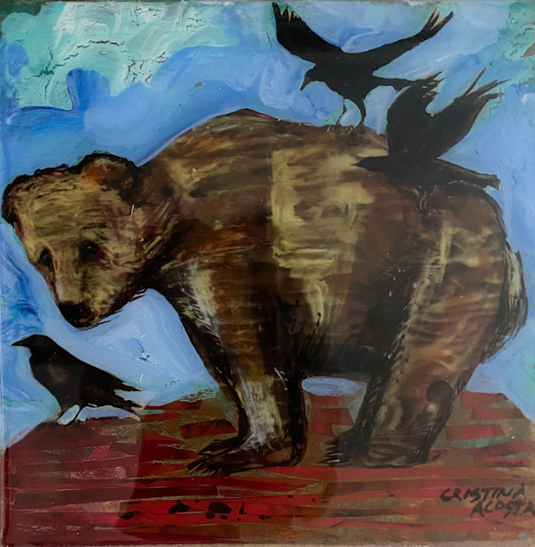 Ravens and Golden Bear by Cristina Acosta