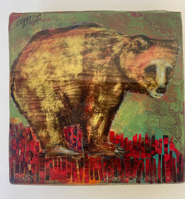 Green Sky Bear by Cristina Acosta