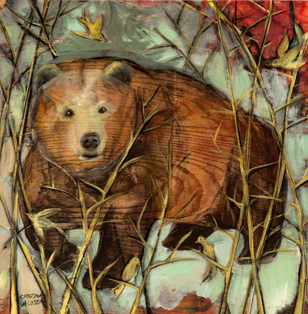 Sweet Bear, Central Panel by Cristina Acosta