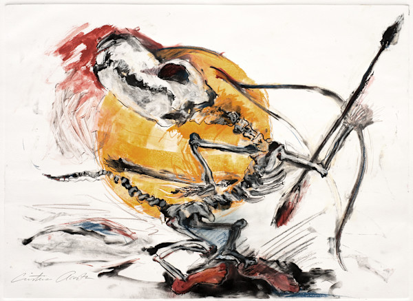 Coyote Spirit Dancer I by Cristina Acosta