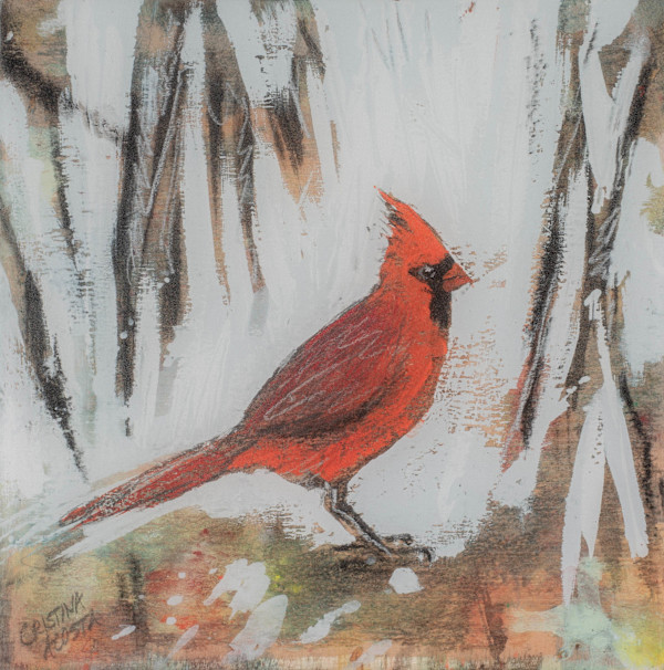 Winter Cardinal by Cristina Acosta