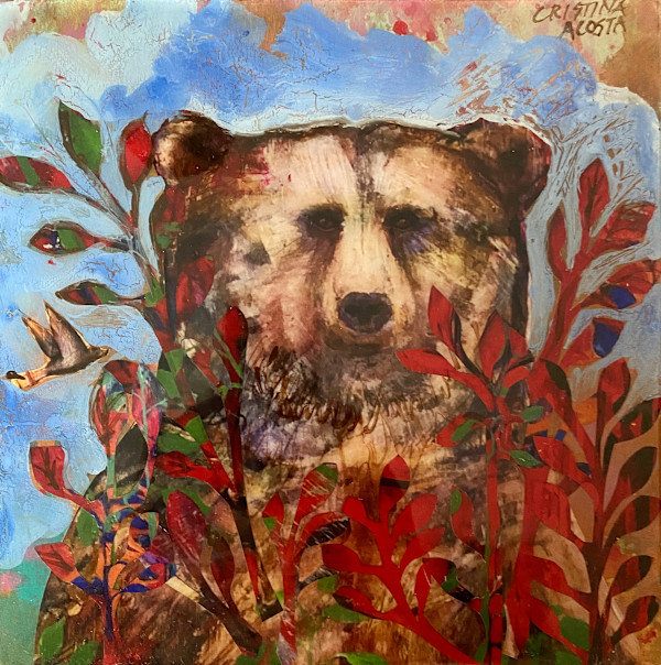 Blue Sky Bear by Cristina Acosta