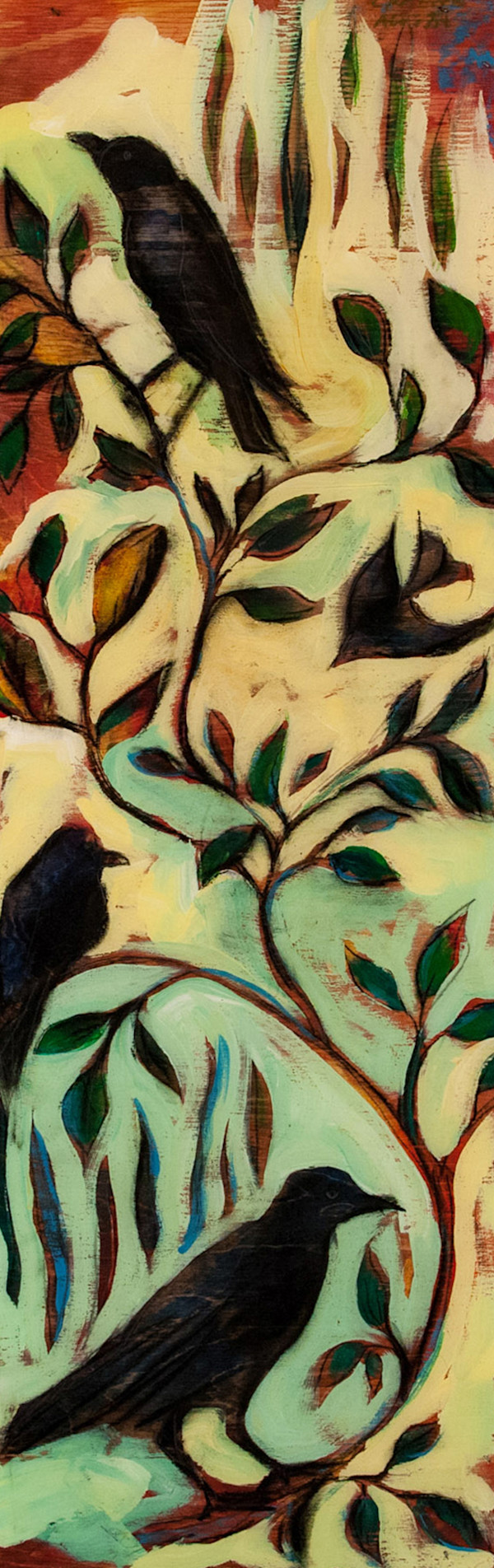 Crows in the Woods by Cristina Acosta