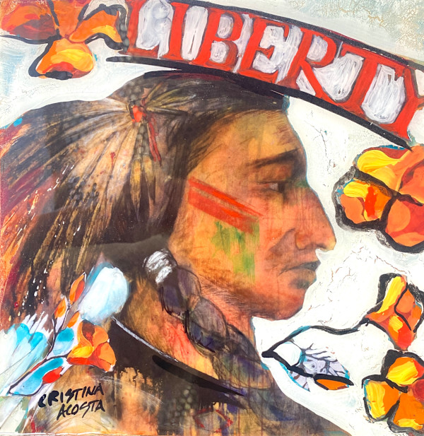 Liberty Garden (poppies) by Cristina Acosta