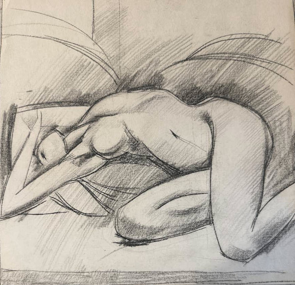 Untitled Life Drawing 04 by Edward Henrion, Image 1.