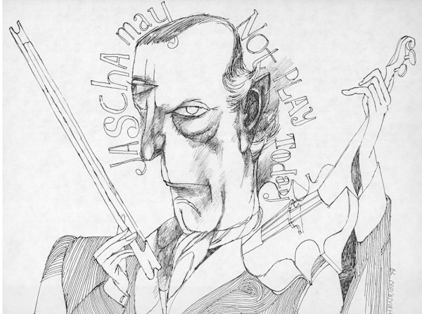 Jascha May Not Play by Edward Henrion
