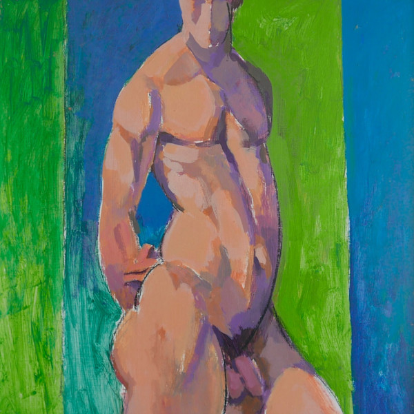 untitled painting 02 by Edward Henrion