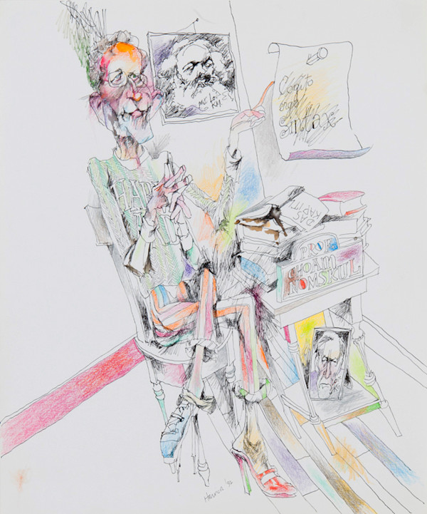 Chomsky by Edward Henrion, Image 1.