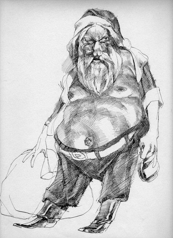 Santa by Edward Henrion