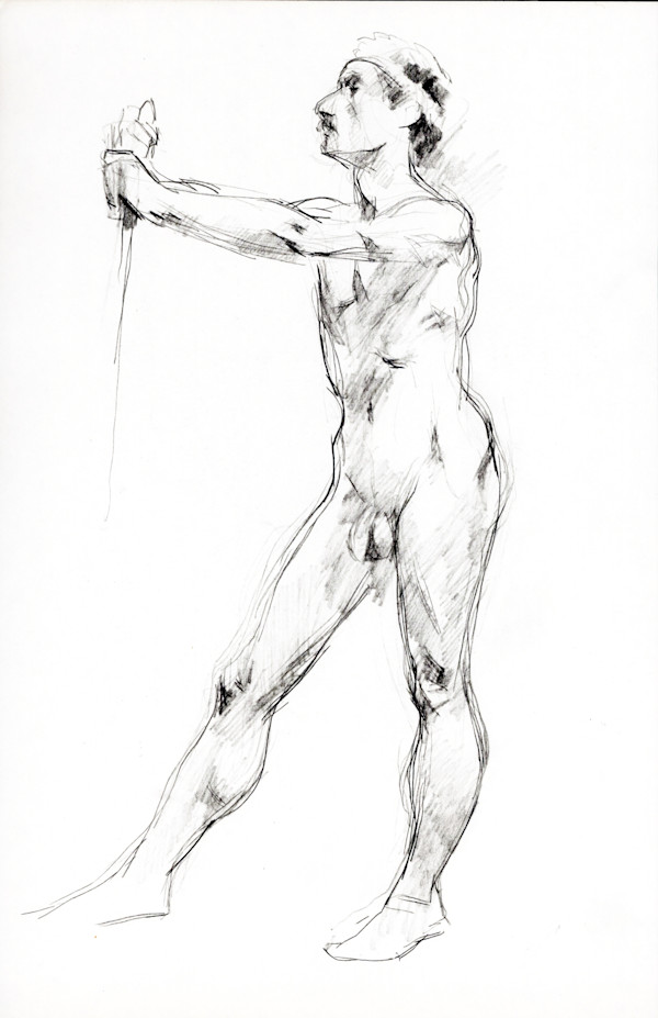 Life Drawing 124 by Edward Henrion, Image 1.