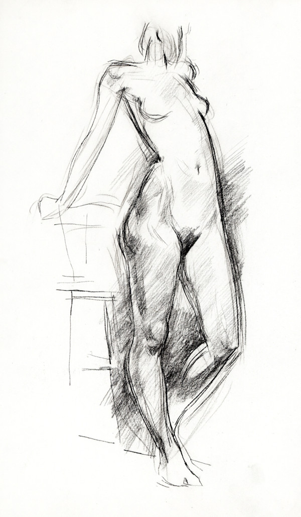Life Drawing 121 by Edward Henrion, Image 1.