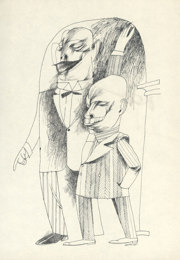 Two Men by Edward Henrion, Image 1.