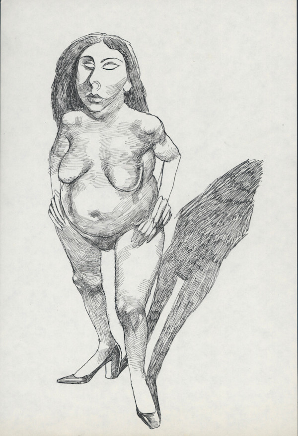 Woman with Shadow by Edward Henrion, Image 1.