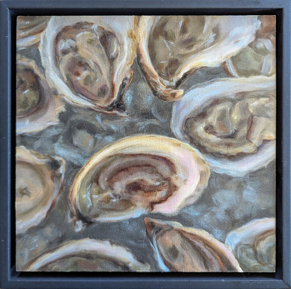 Oysters on Ice by Cleo Huggins