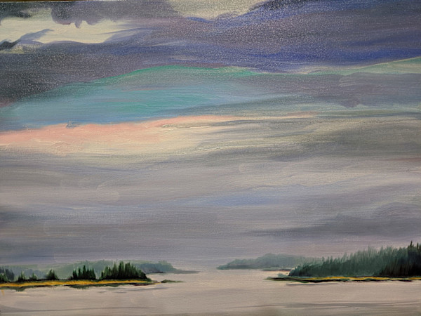 Looking South East from Peggy's Island by Cleo Huggins