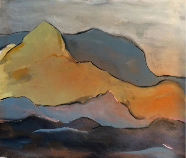 Alpenleuchten II by Astrid Steingrueber