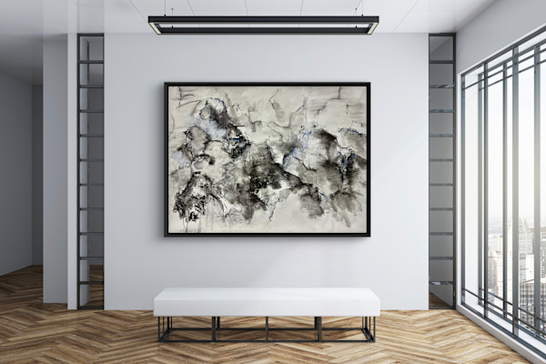 Monochrome Horizon No1 by Astrid Steingrueber
