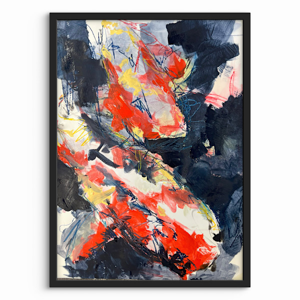 Koi #2 by Astrid Steingrueber
