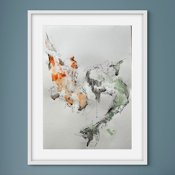 Koi Dance by Astrid Steingrueber