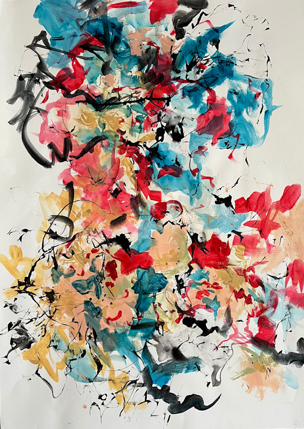 Floral Burst #8 by Astrid Steingrueber
