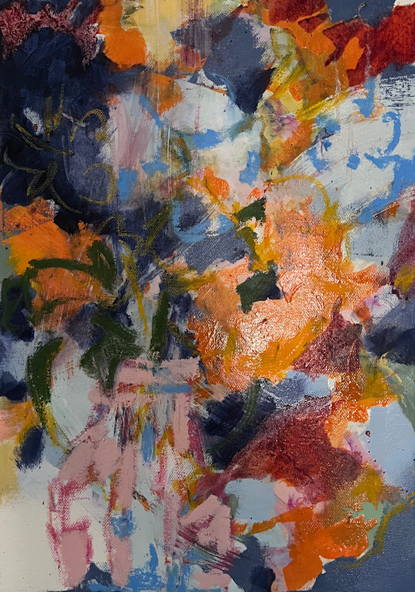 Stillleben rosa by Astrid Steingrueber