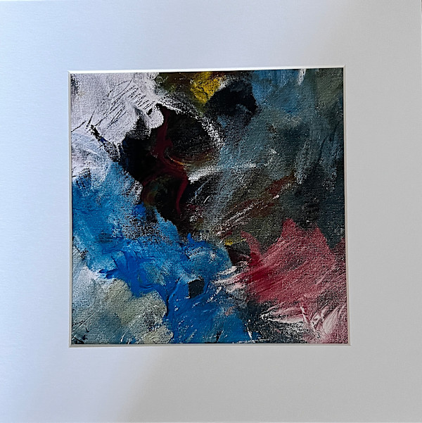 'Carefree Harmony - Part 2' Mounted Print by Annette Aspen