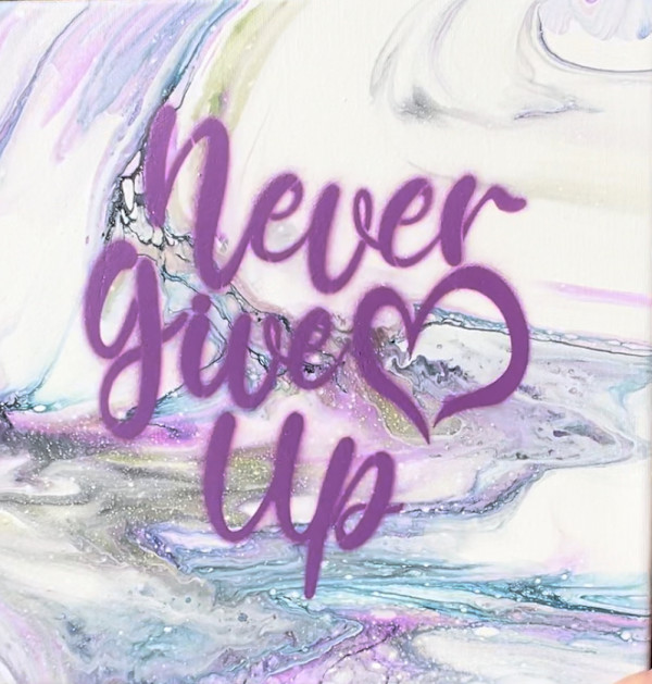 Never Give Up by Annette Aspen