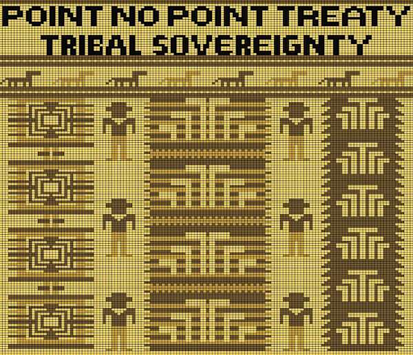 Point No Point Treaty Bag Design for WSHS by Denise Emerson