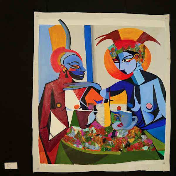 Blue Ladies by Breyahna Coston