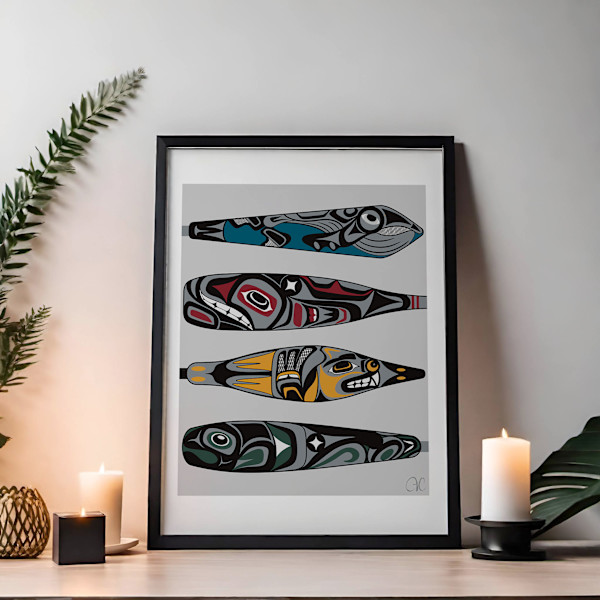 Salish Waters Print by Taylor Cameron