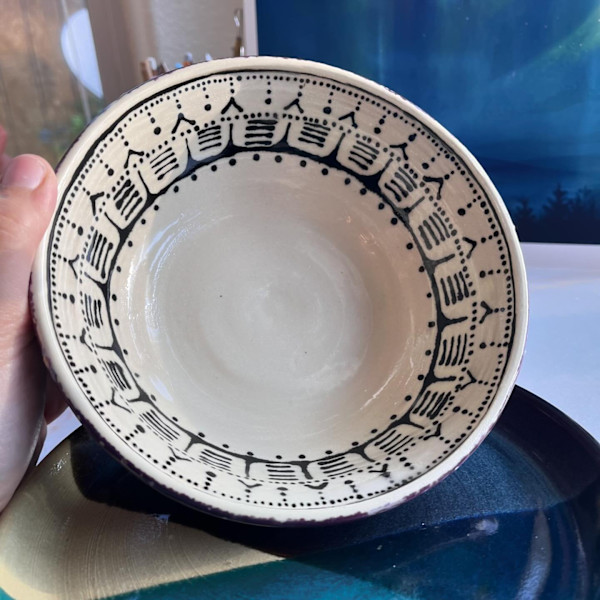 Kakiñiq Bowl by Bristol Sanatu Lakshas