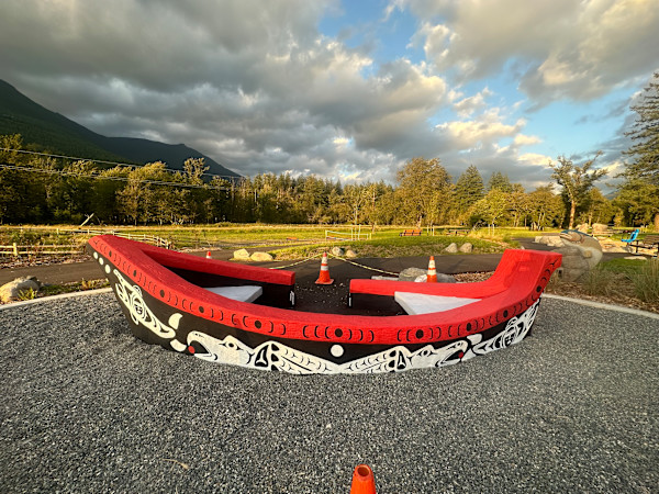Canoe Mural by Bethany Fackrell
