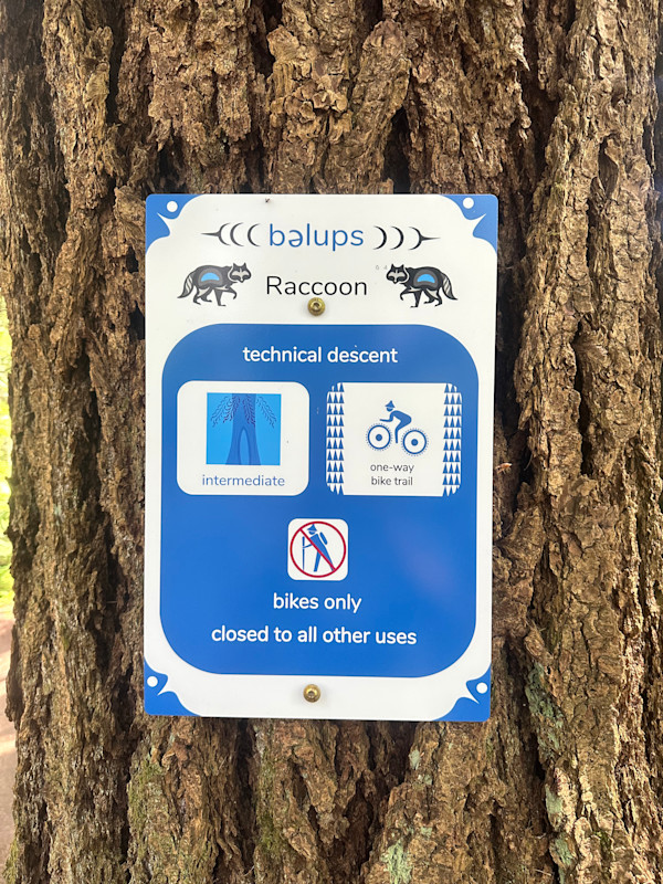 Tennant Trail Sign project by Bethany Fackrell