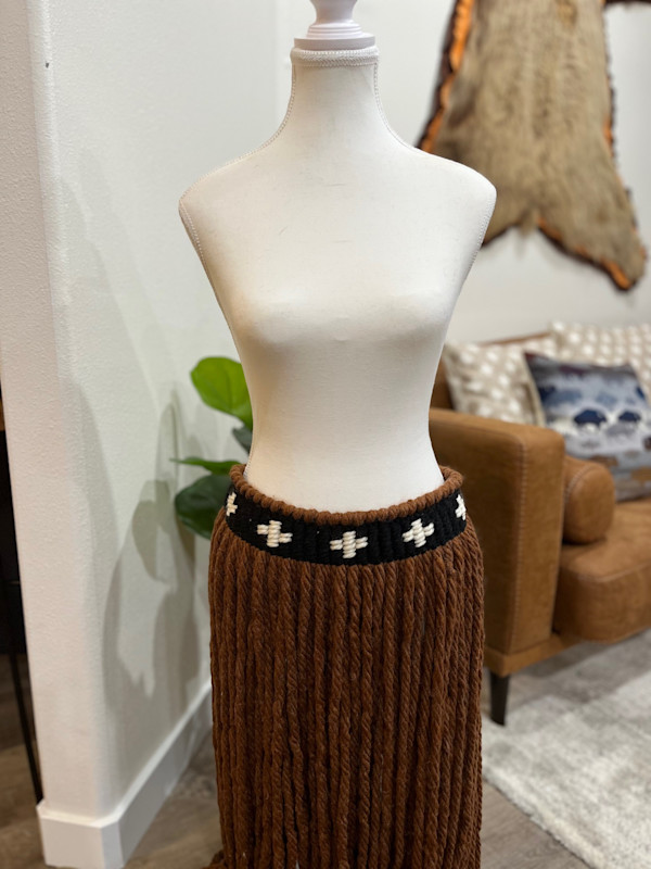 Wool Regalia Skirt by Amber Poitras Hayward