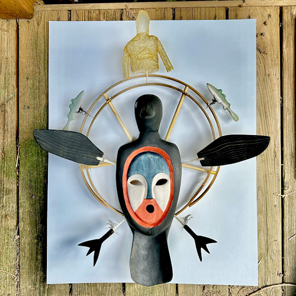 Raven Saves His Daughter by Jennifer Angaiak-Wood