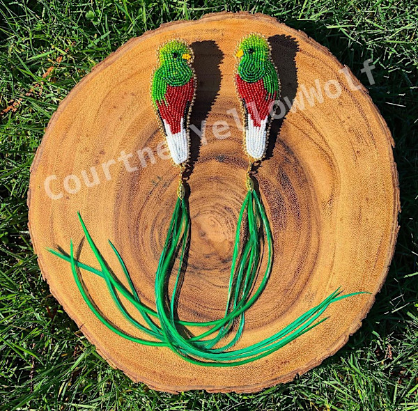 Quetzals by Courtney YellowWolf Graham
