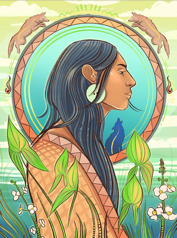 Two Spirit Ancestor by Steph Littlebird