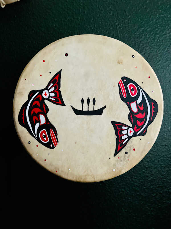 Dancing Salmon by Nychelle Schneider