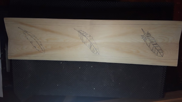Eagle Feather box by Qahir-beejee Peco