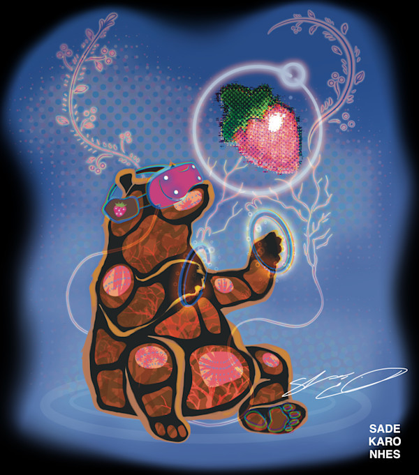 Digital Bear-y by Sadekaronhes Esquivel