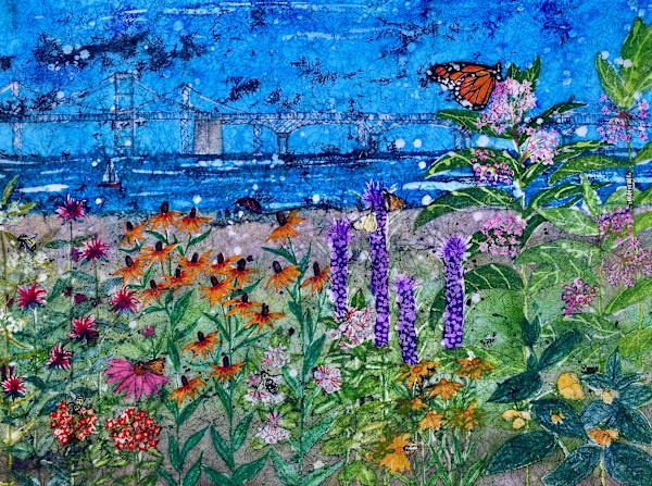 Pollinators at Sandy Point by Michelle Venable