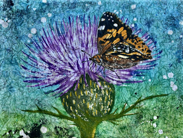 Field Thistle by Michelle Venable