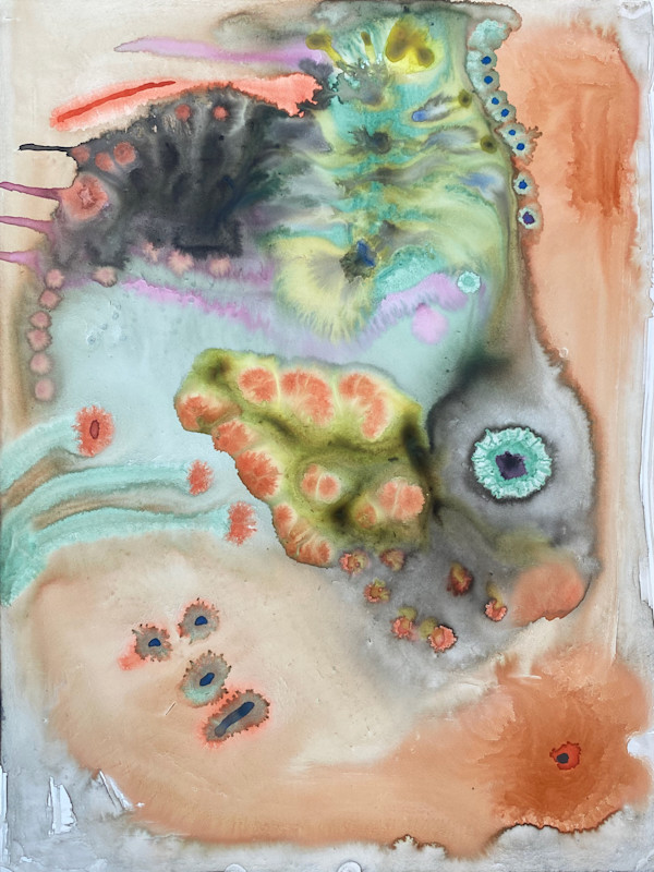 Raw Peach by ELLEN MARIE BLAZICH