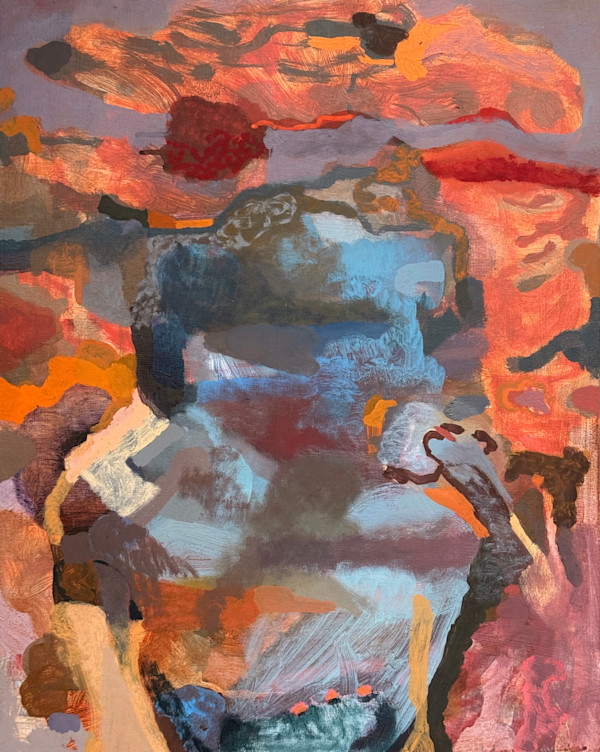 Portrait Below the Cloud by ELLEN MARIE BLAZICH