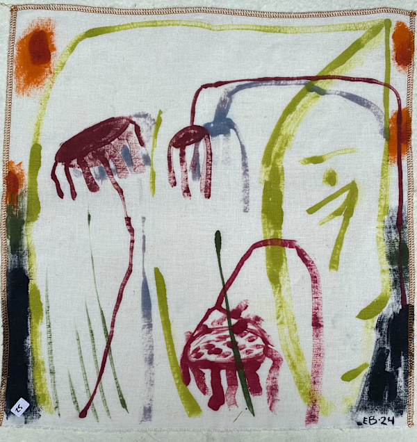 Garden Scene by ELLEN MARIE BLAZICH