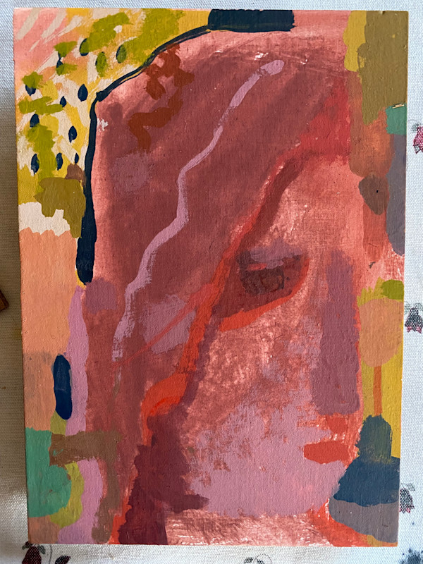Pink Face by ELLEN MARIE BLAZICH